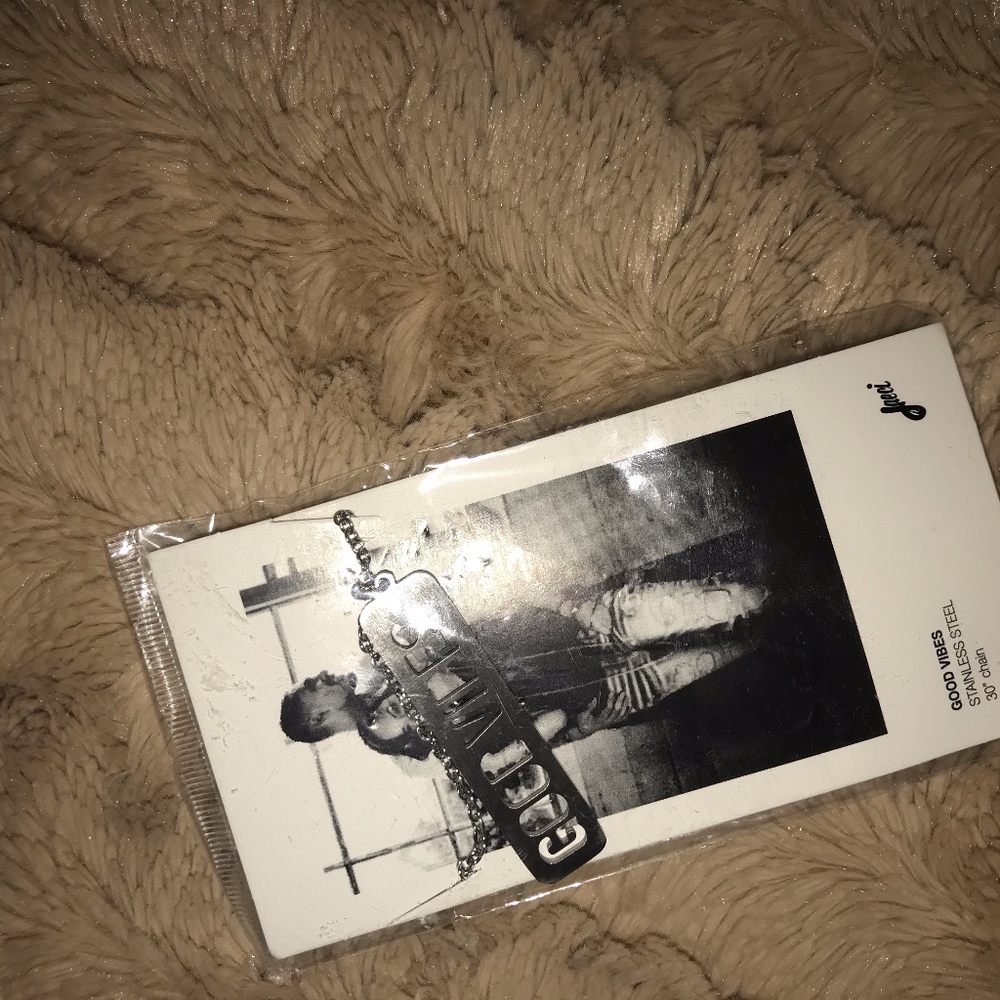 Good Vibes and Let It Be Duo Necklace Set